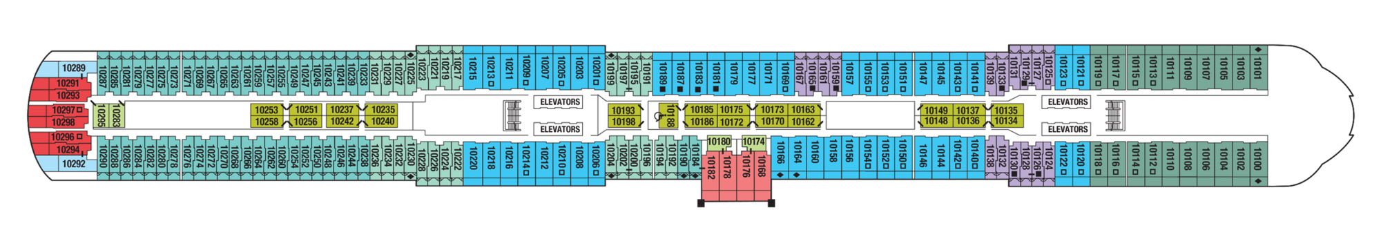 Deck 10 plan